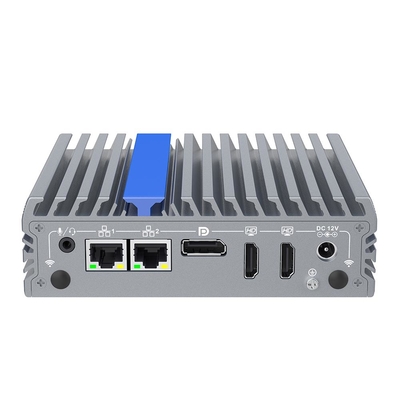 J3710 Трипл дисплей 2 HDMI DP Dual Lan Mini Pc для цифровой вывески