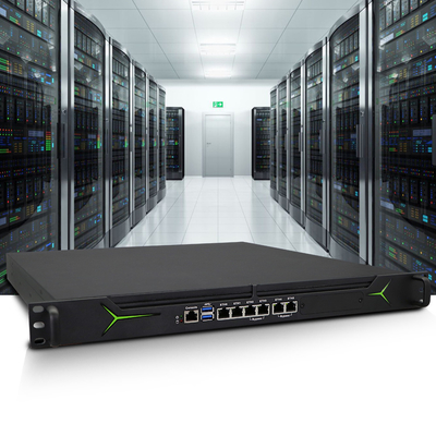 1U Rackmount Linux Firewall Appliance с чипсетом Intel H610