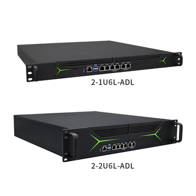 6.11 кг Rackmount Network Firewall Vpn Пропускная способность Алюминиевая сплав