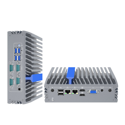 2 Ethernet 4 USB 2 COM DDR4 Linux 12th Gen N100 Мини рабочий компьютер