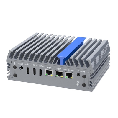 Промышленный компьютер без вентилятора 12th Intel Core I7 Mini PC без вентилятора