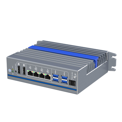 Индустриальная коробка ПК 12-го поколения Intel Alder Lake U DC 12V-24V 4,7 ГГц 4 Lan