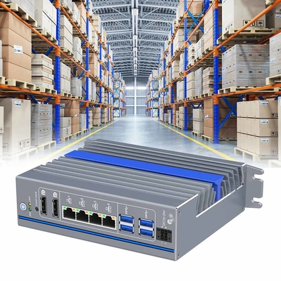 Промышленный мини-компьютер без вентилятора 12V-24V с I7 процессором и поддержкой широкого напряжения
