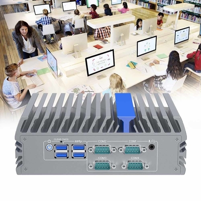 J6412 Трехдисплейный Dual Lan Versatile Com без вентилятора Mini PC