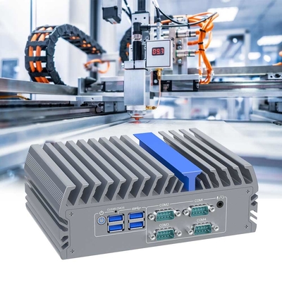 Intel J6412 CPU Mini PC VGA HD Dual Display Dual Lan Fanless Pc с автоматизацией 4 COM