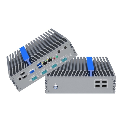 X86 Промышленные компьютеры без вентиляторов I7 I5 I3 2 Rs232 8 USB Linux