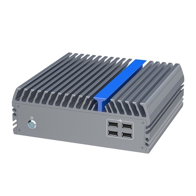 Barebone Desktop Fanless Industrial PC I3 I5 I7 с двойной сетью