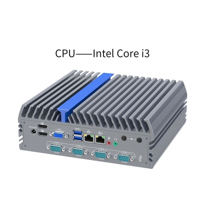 Промышленный компьютер без вентилятора Intel I5-12500T PC с 12-19В