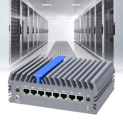 Двойной DDR5 M.2 SSD 1 RJ45 COM Брандмауэр 8 Гигабитных сетевых портов