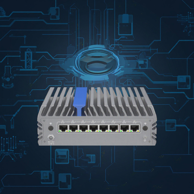 14th Gen Ultra 7 155U Firewall Mini PC Barebone PC с 4 USB3.2