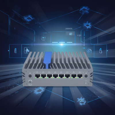 Barebone Fanless Mini PC Firewall Ultra 7 155U Intel Графический дисплей Чип 4,3 ГГц Макс Турбо Почувствуйте разницу