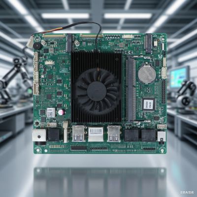 Промышленная материнская плата N97 с 4 COM, 4 USB, оперативной памятью DDR4 и SSD M.2