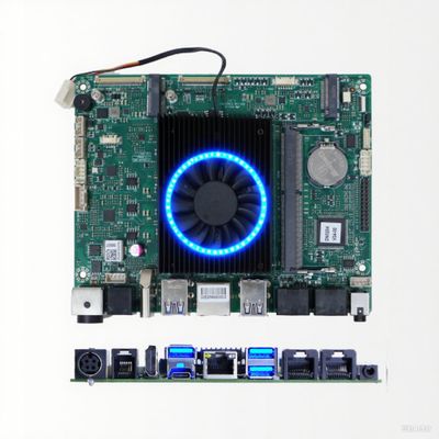 12v Mini Pc Motherboard With N95 Processor 10 USB Dual Display Wi-Fi
