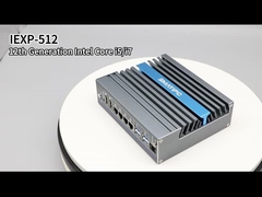 IEXP-512 Mini Firewall Nano PC 4 Гигабитный Ethernet Порт Без вентилятора Мини ПК Pfsense